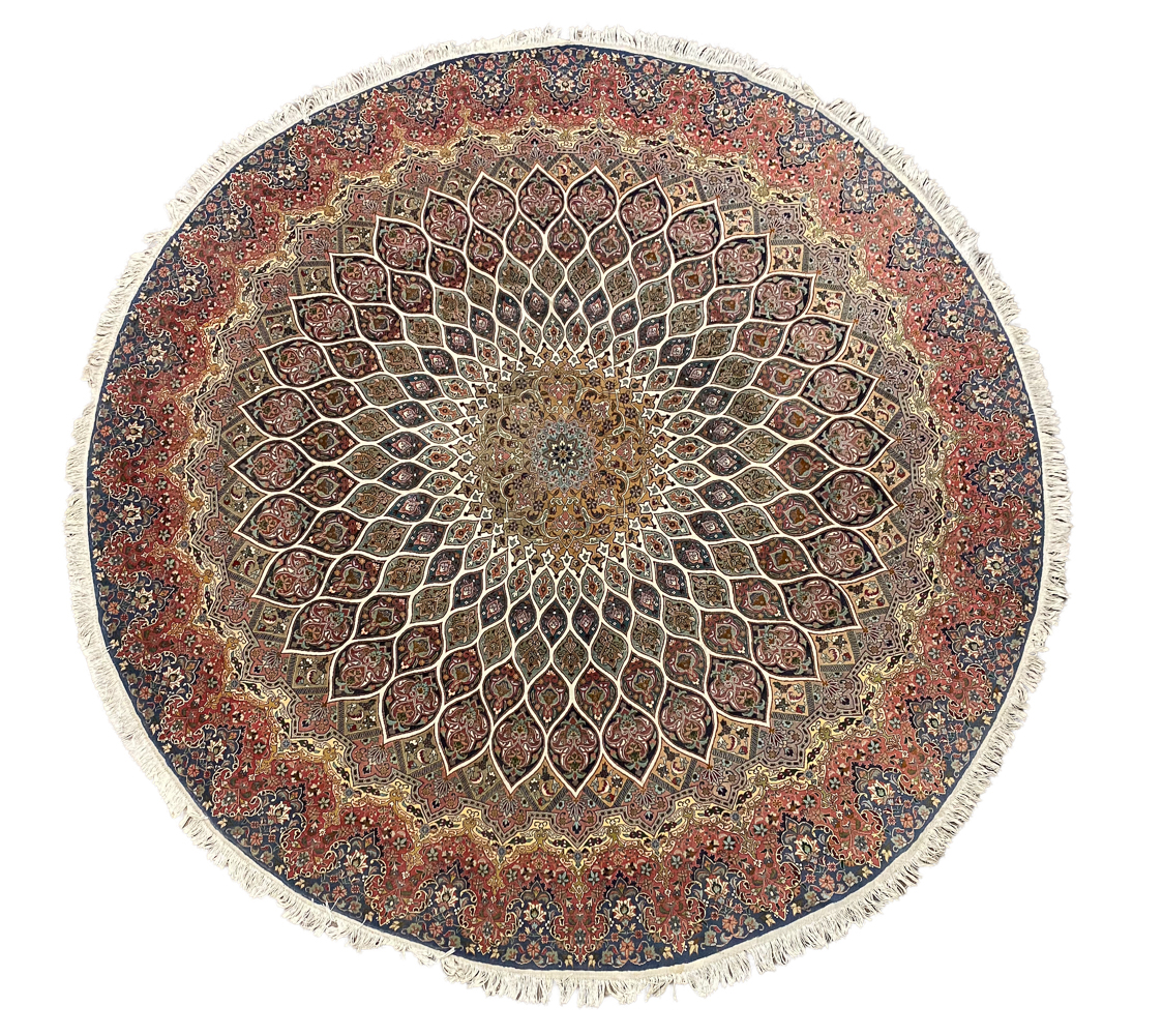 PERSIAN STYLE ROUND RUG Second 2df9a9