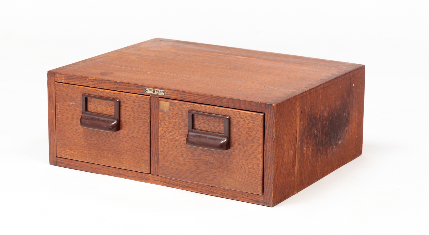 AMERICAN GLOBE WERNICKE FILE BOX.