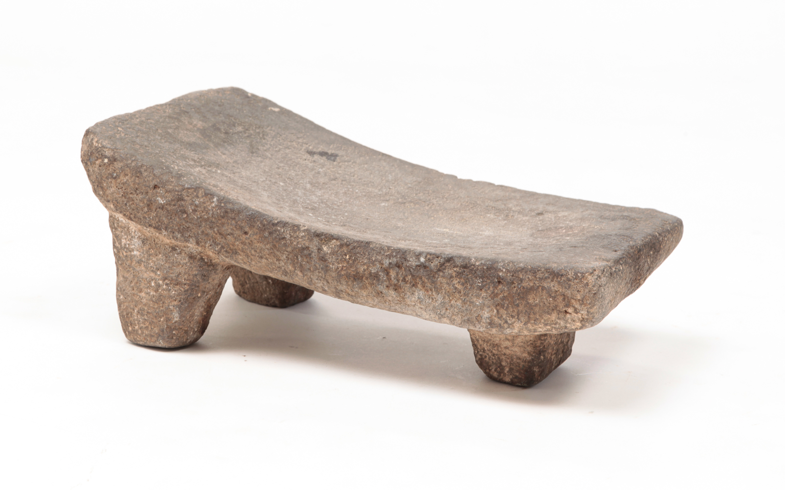 STONE METATE. South or Central America.