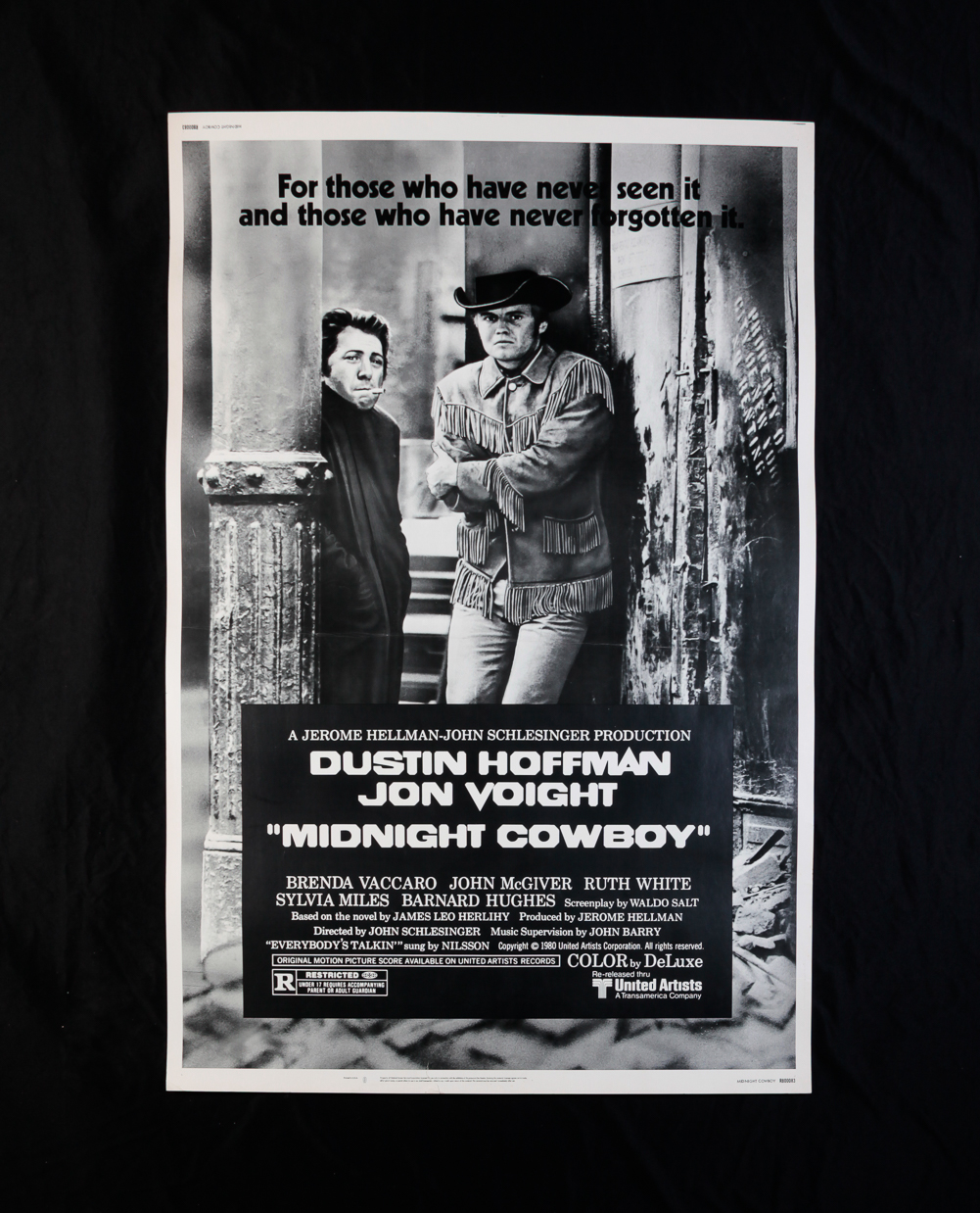 MIDNIGHT COWBOY (UNITED ARTISTS, R-1980).