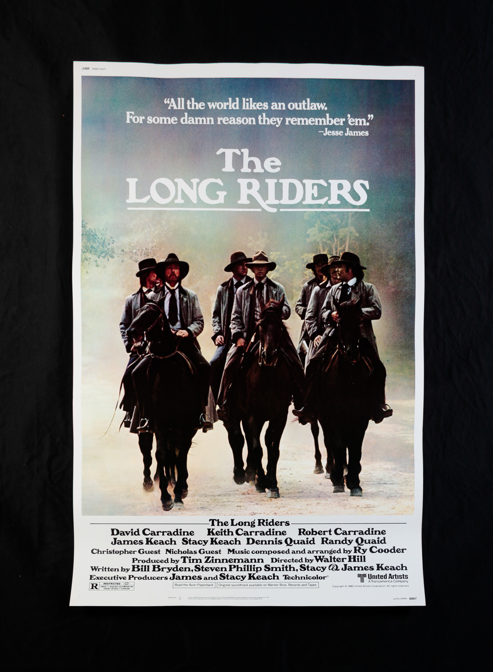 THE LONG RIDERS (UNITED ARTISTS, 1980).