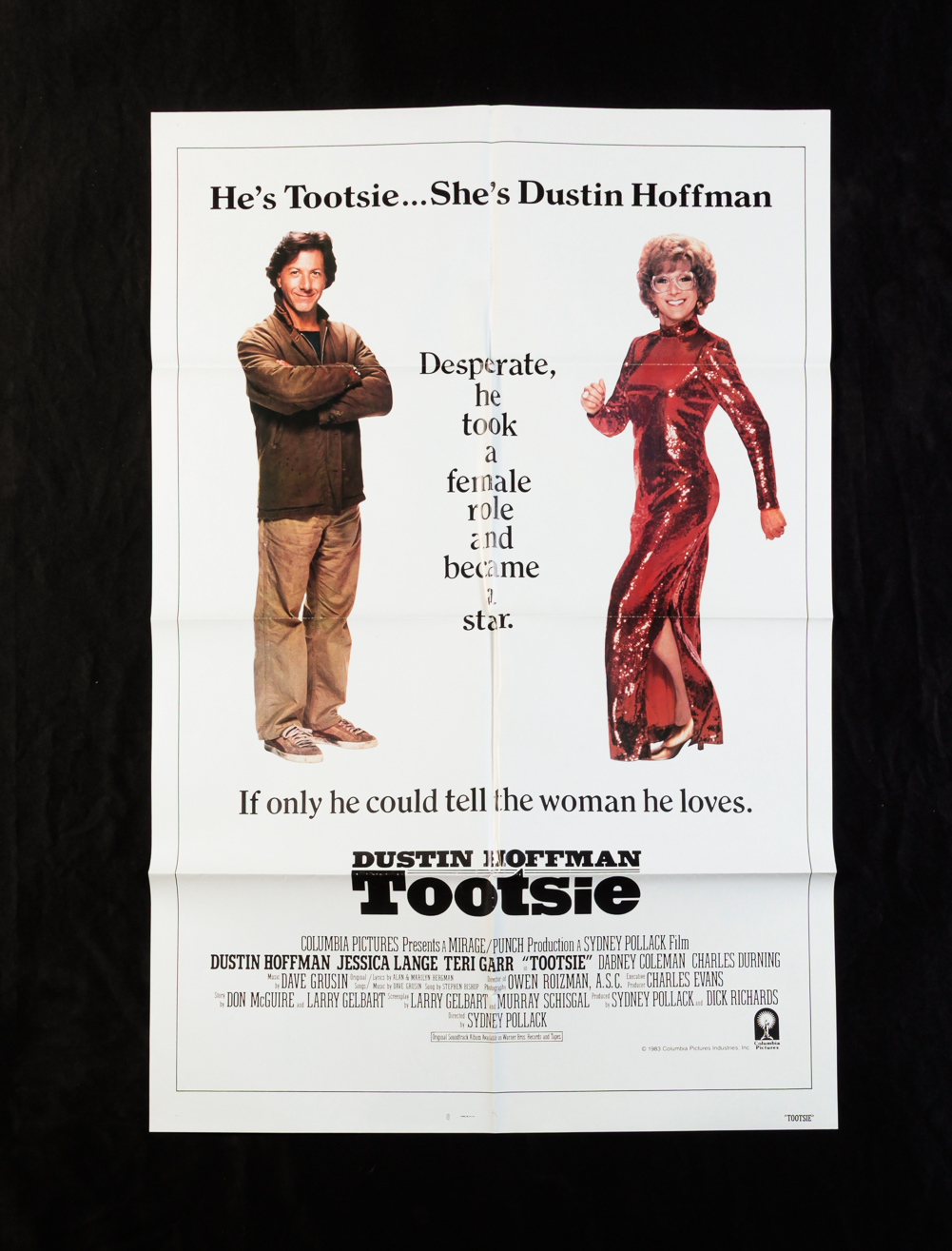 TOOTSIE (COLUMBIA, 1983). Original One