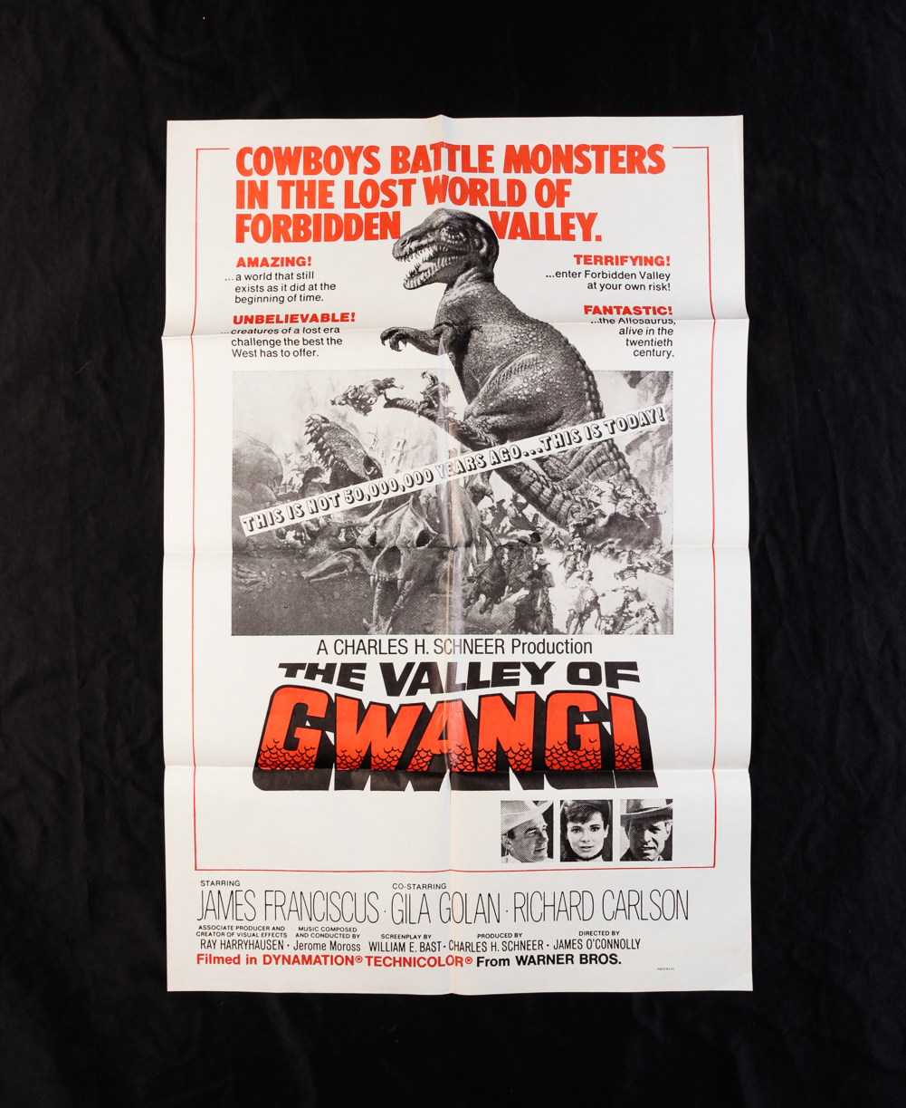 VALLEY OF THE GWANGI WARNER BROS  2dfb26