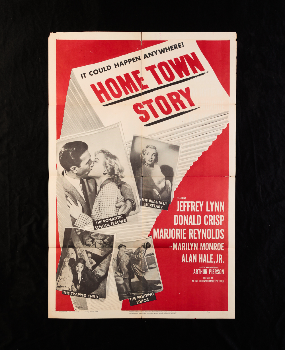HOME TOWN STORY MGM 1951 Original 2dfb36