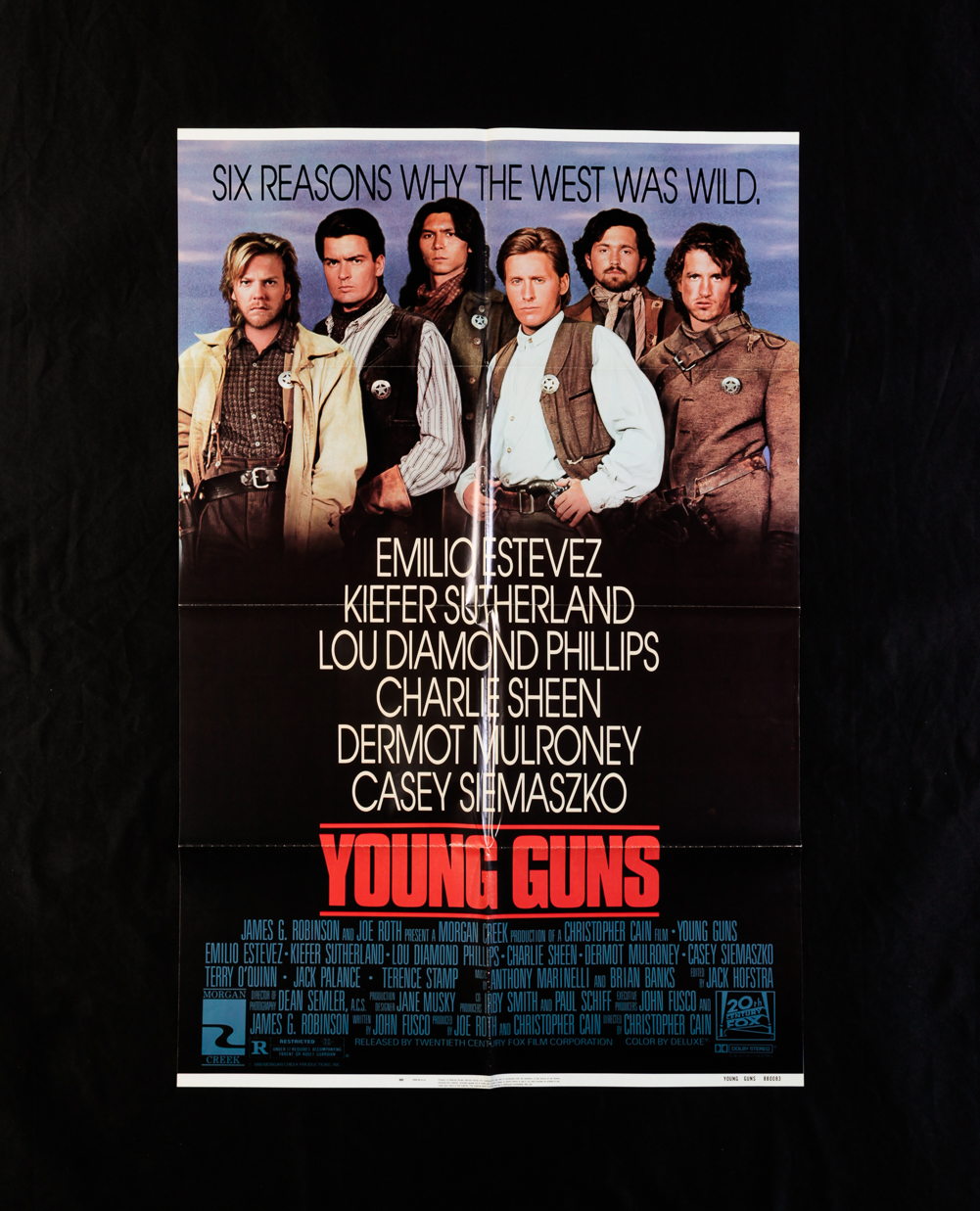 YOUNG GUNS 20TH CENTURY FOX 1988  2dfb4e