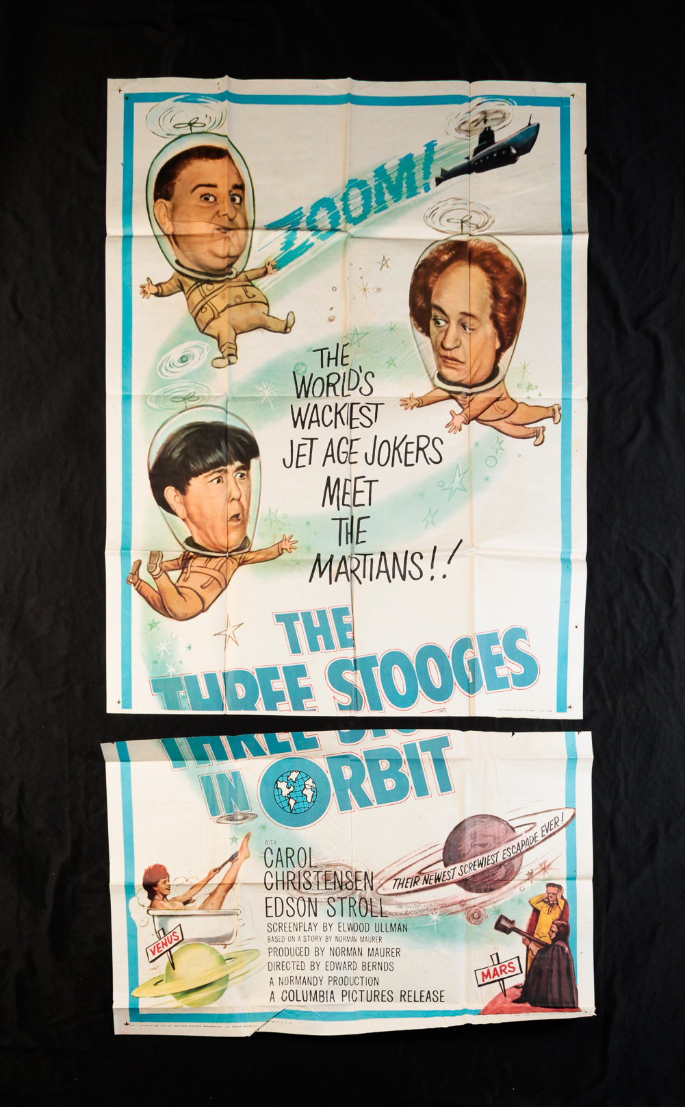 THE THREE STOOGES IN ORBIT COLUMBIA  2dfb53