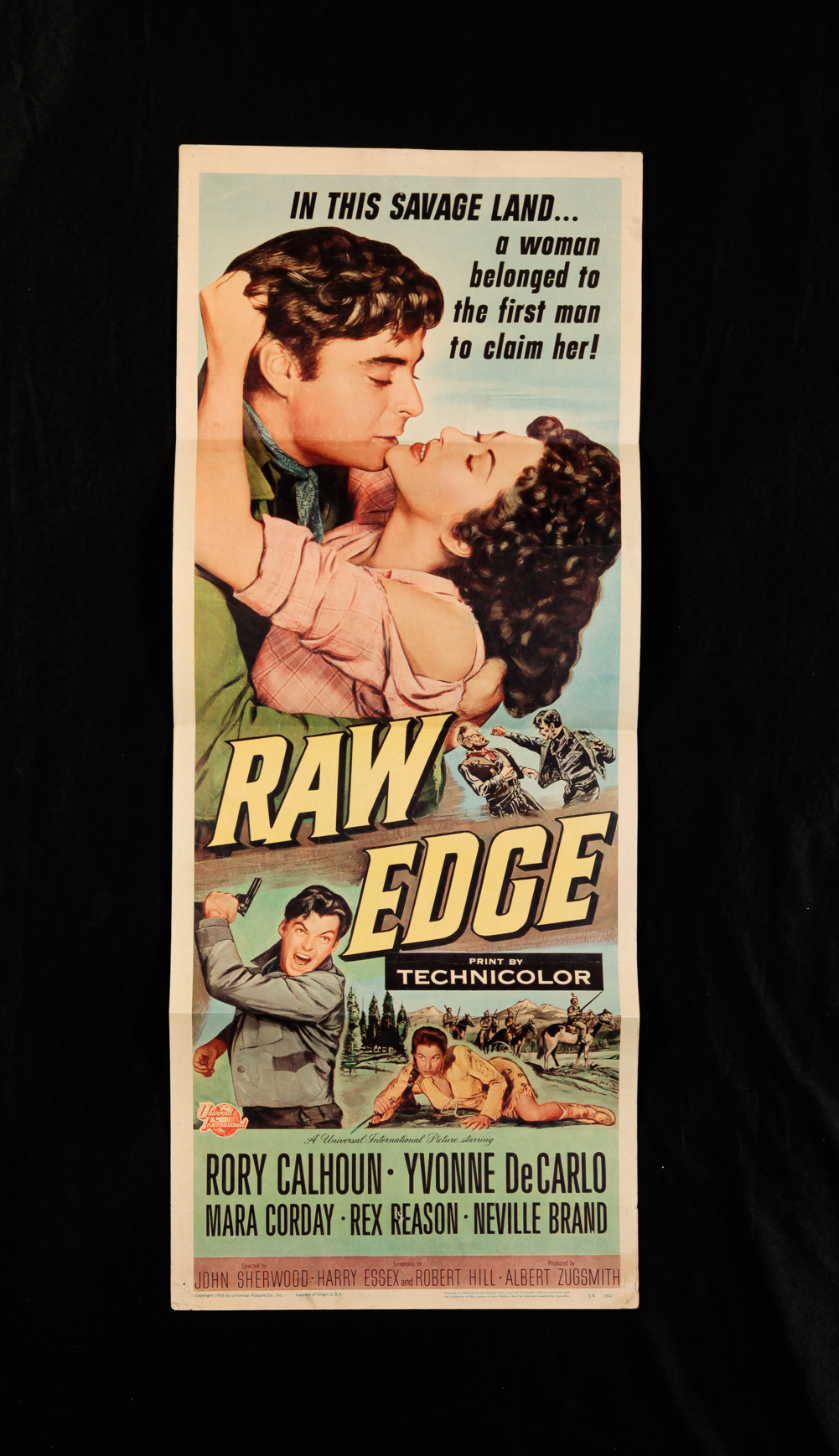 RAW EDGE (UNIVERSAL INTERNATIONAL, 1956).