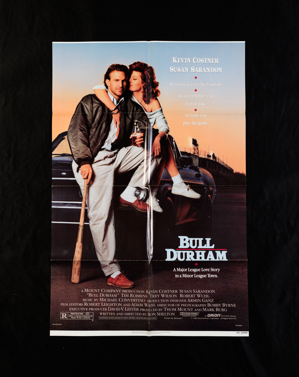 BULL DURHAM ORION 1988 Original 2dfb6d