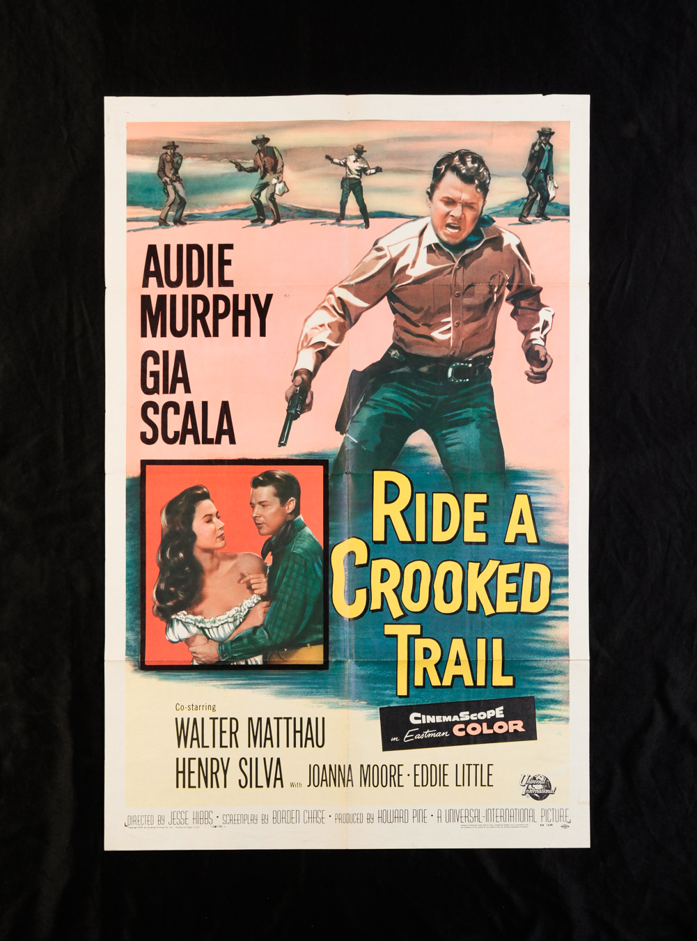 RIDE A CROOKED TRAIL (1958). Universal