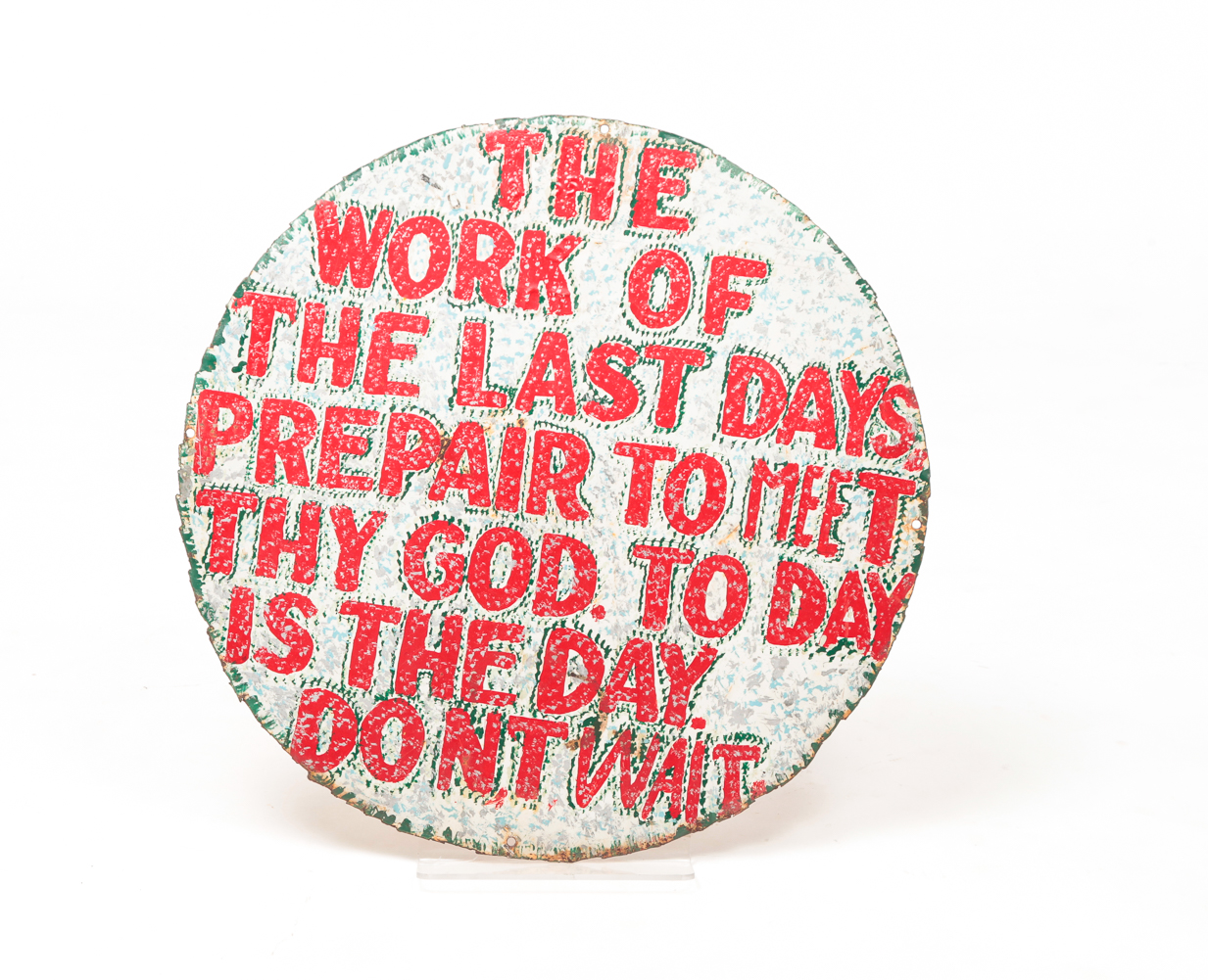 HOWARD FINSTER THE WORK OF THE LAST