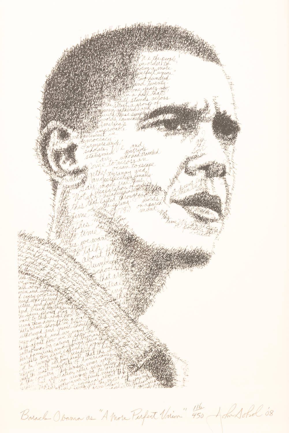 JOHN SOKOL BARACK OBAMA NUMBERED