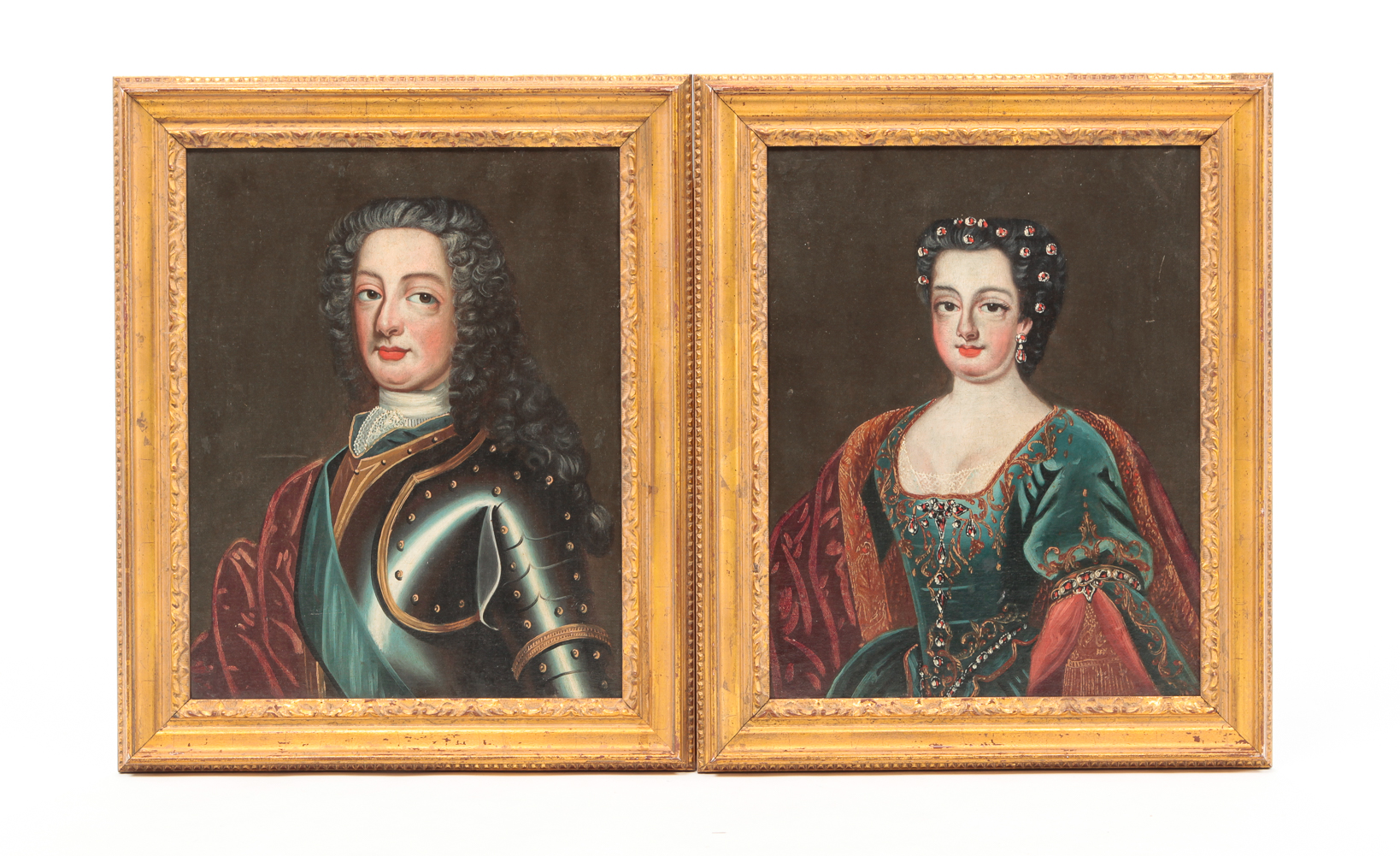 PAIR OF PORTRAITS ATTRIBUTED TO 2dfc42