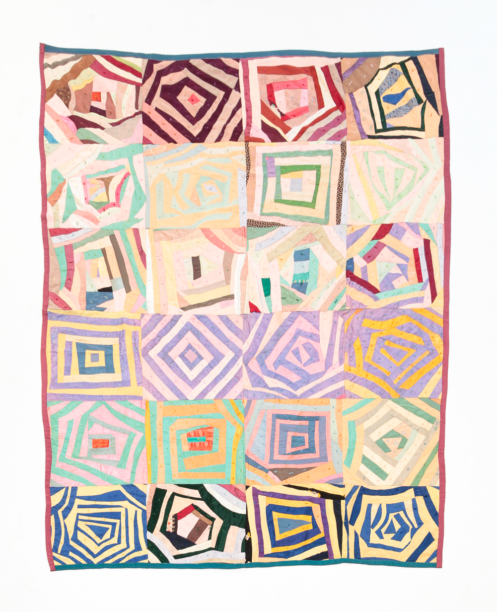 AFRICAN AMERICAN PIECED QUILT  2dfc58