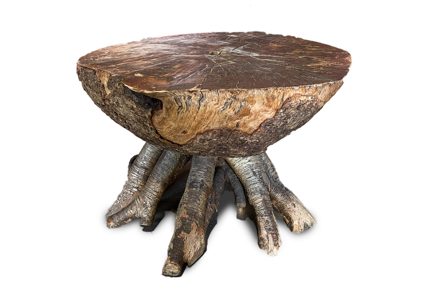 BURL AND ROOT TABLE FROM GREAT