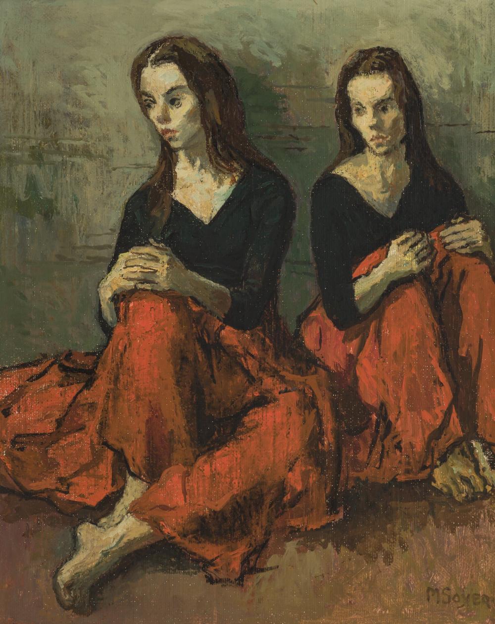 MOSES SOYER AMERICAN 1899 1974  2e25d5