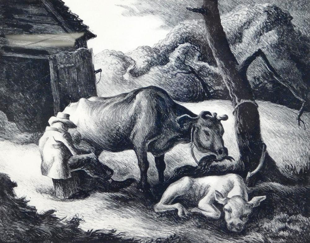 THOMAS HART BENTON AMERICAN 1889 1975  2e2797