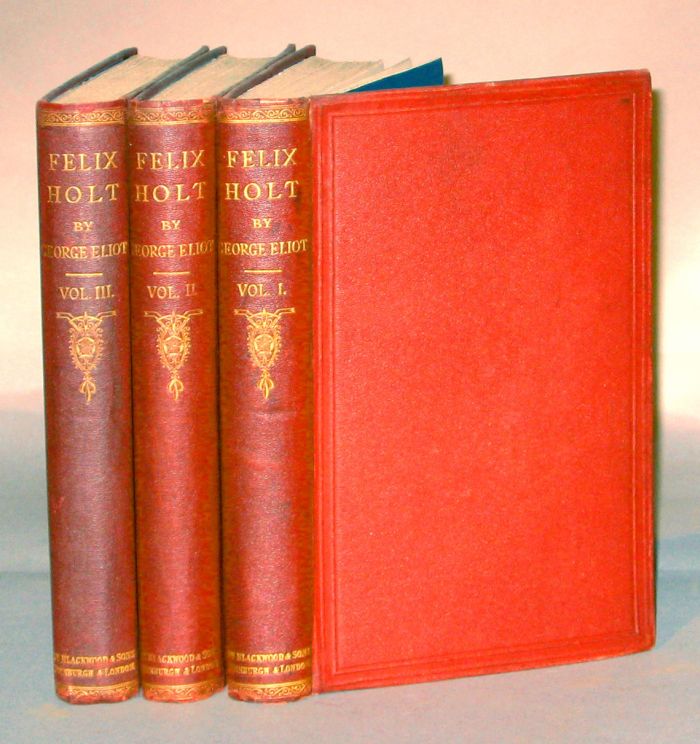 3 vols Eliot George Felix Holt 49d96