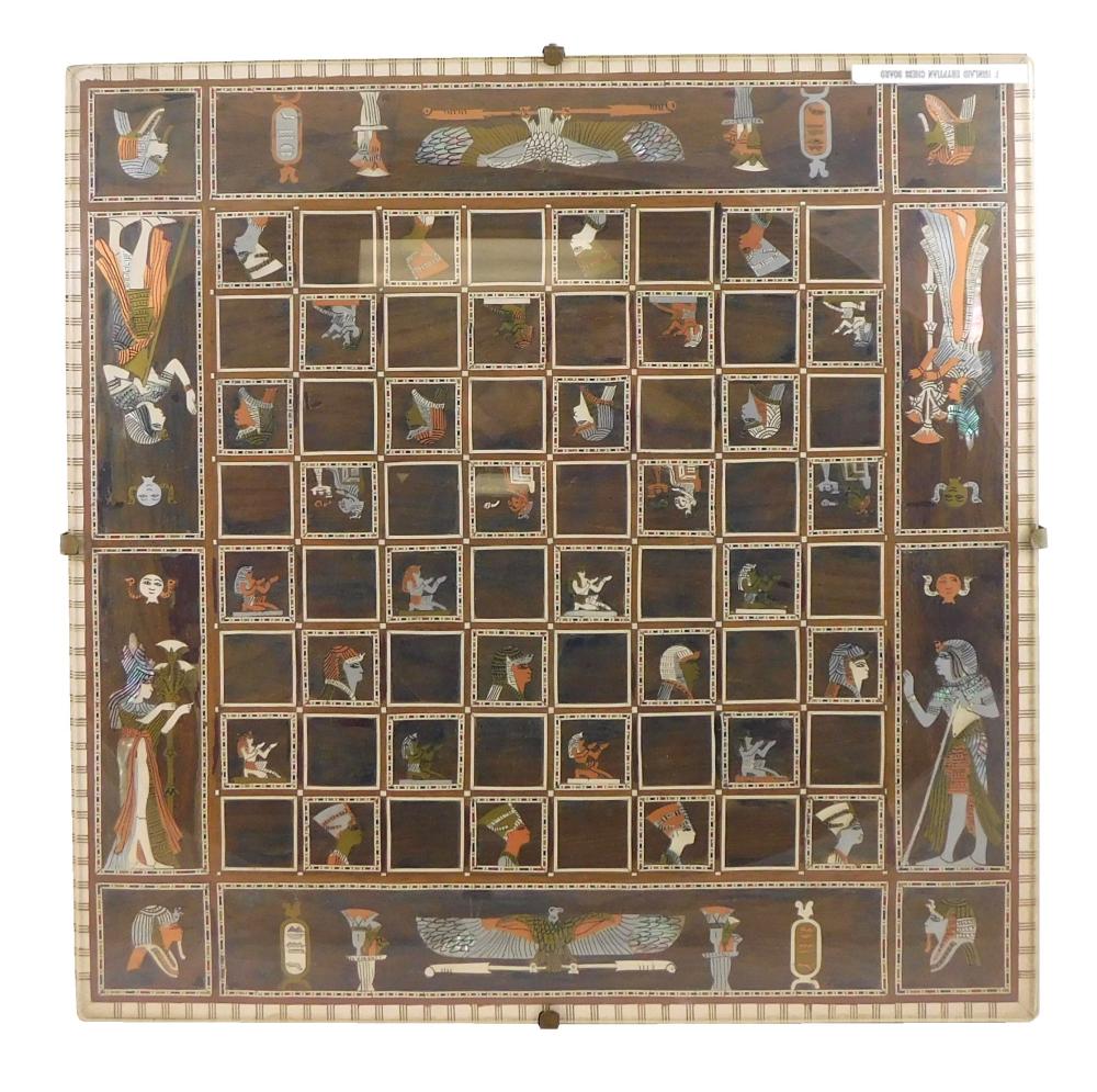 EGYPTIAN REVIVAL GAME BOARD TABLE 2e280c