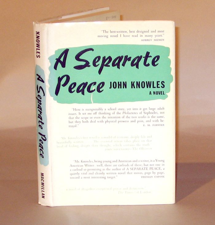 1 vol.  Knowles, John. A Separate