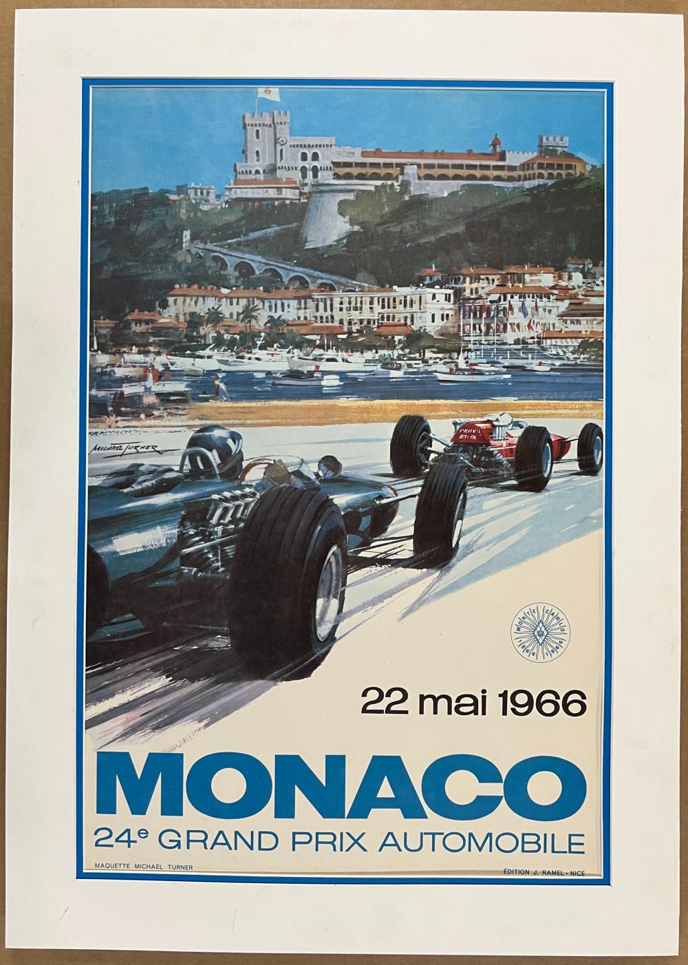 1966 MONACO GRAND PRIX ORIGINAL 2e2900