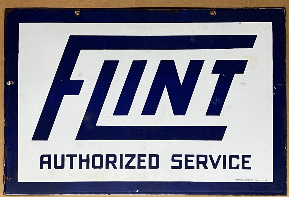 FLINT AUTHORIZED SERVICE DOUBLE SIDED