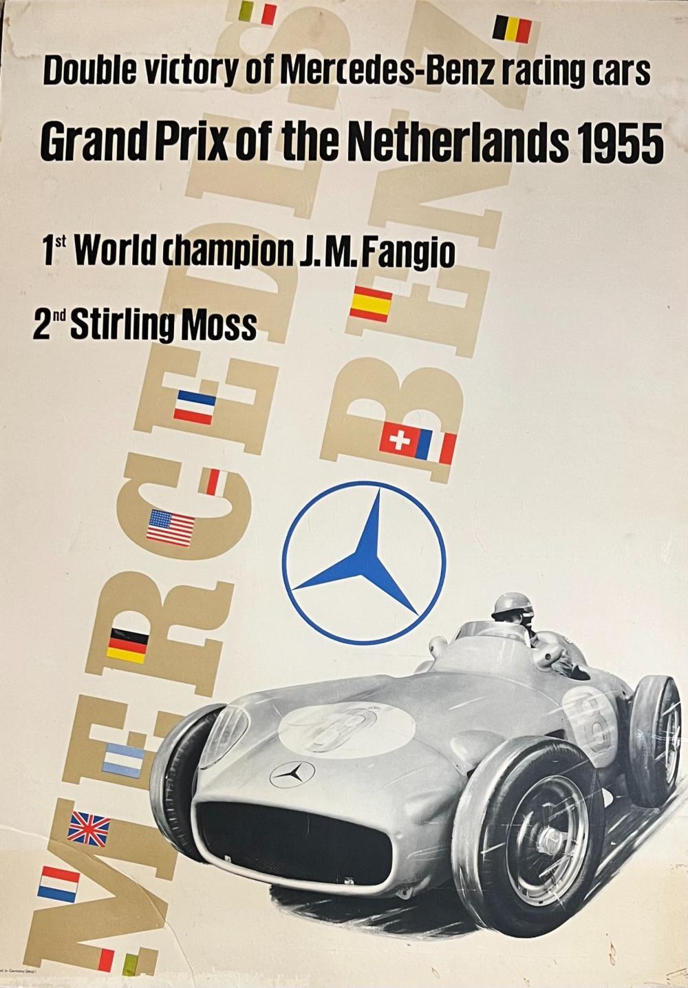  1955 MERCEDES BENZ W 196 F1 VICTORY 2e2957