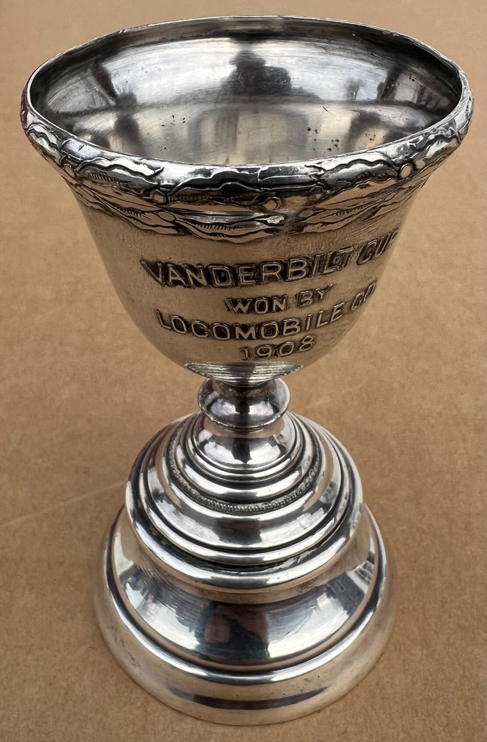 1908 VANDERBILT CUP VICTORY TROPHY