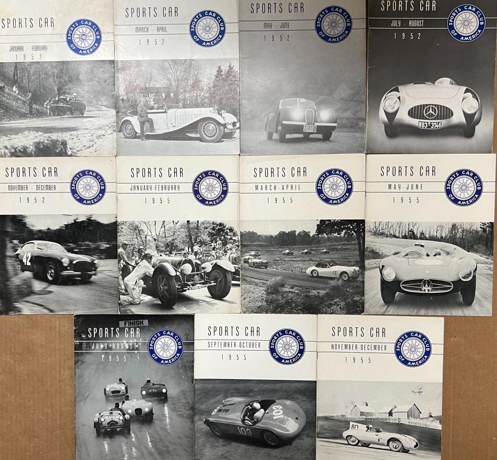 SPORTS CAR MAGAZINES, PUBLISHED BY SCCA