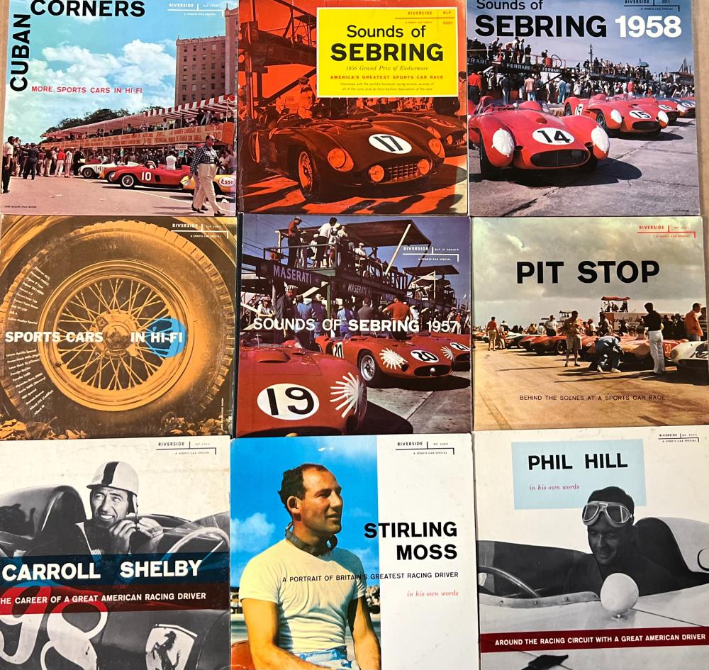 CA SPORTS CAR RELATED ITEMS NINE 2e2980