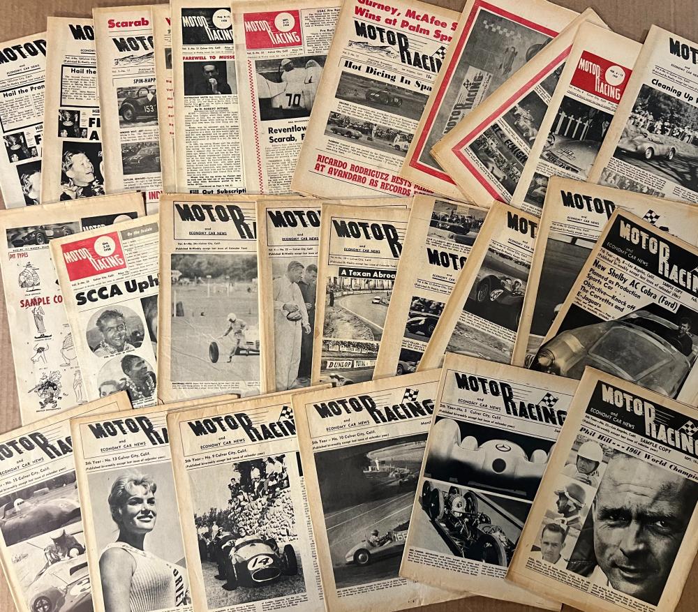 LARGE SELECTION OF CA RACING PERIODICALS 2e2981