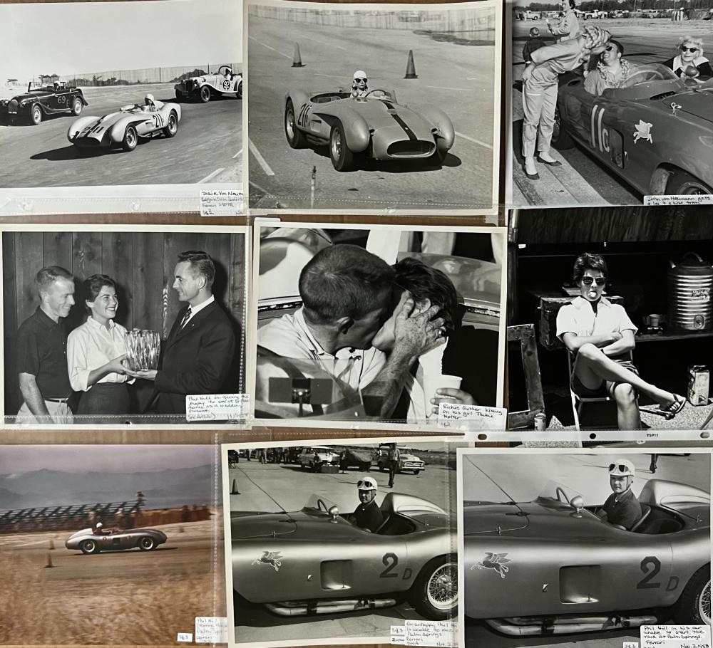 1958 EVENTS - NINE 8 X 10 PHOTOS,