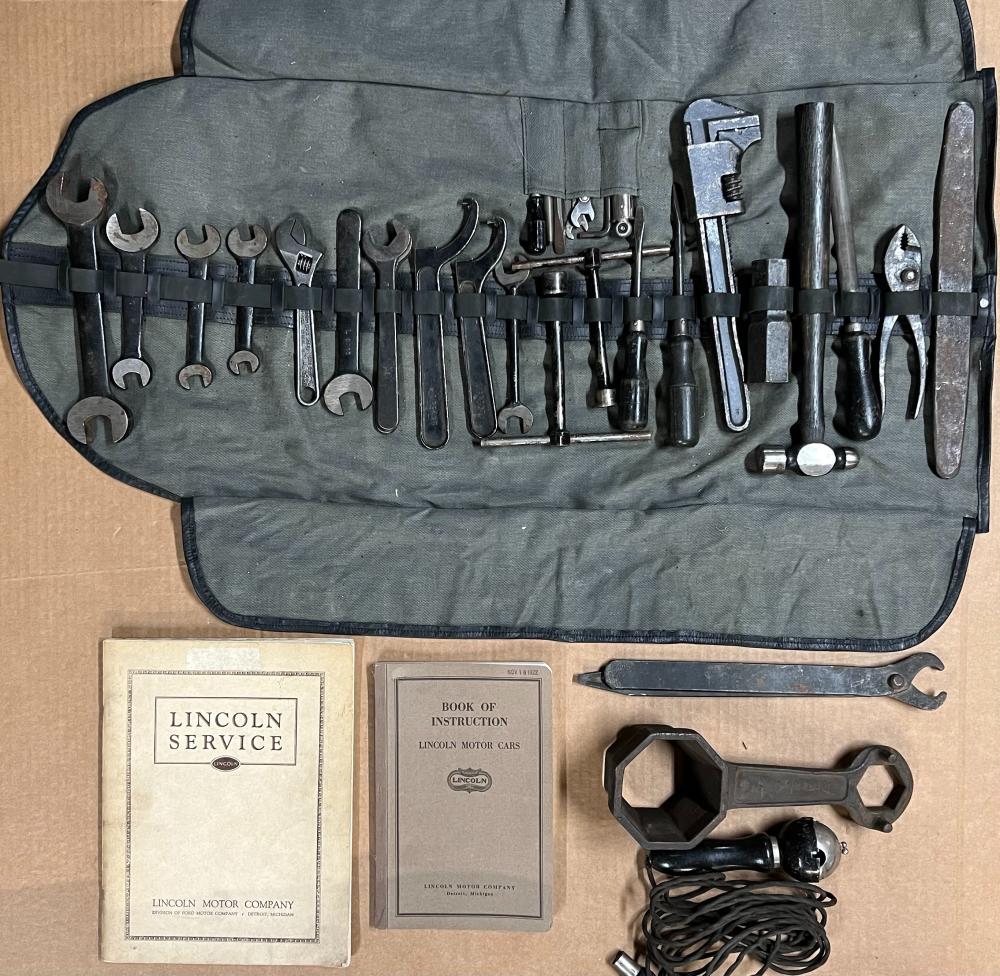 1920 S LINCOLN MODEL L TOOL ROLL 2e29ee