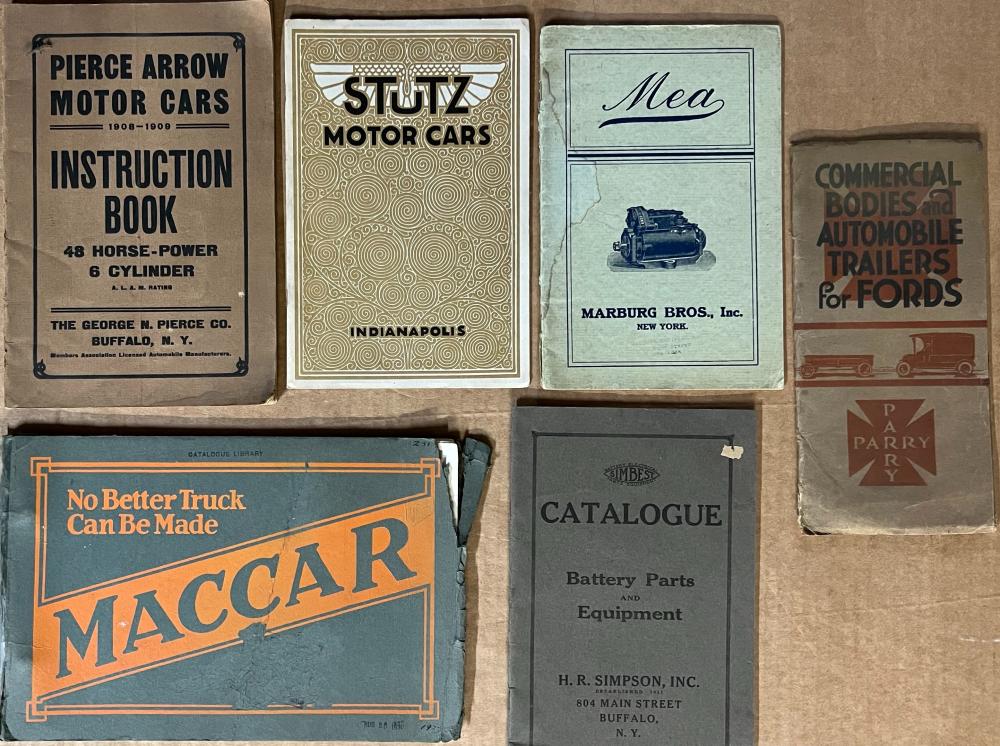 SIX CATALOGS 1914 STUTZ 6 X 2e2a31