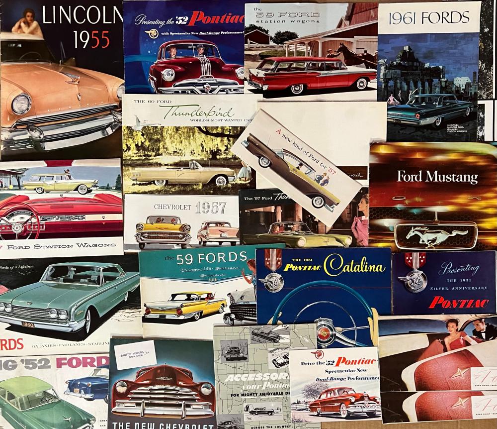 FORTY TWO MISC US BROCHURES FROM