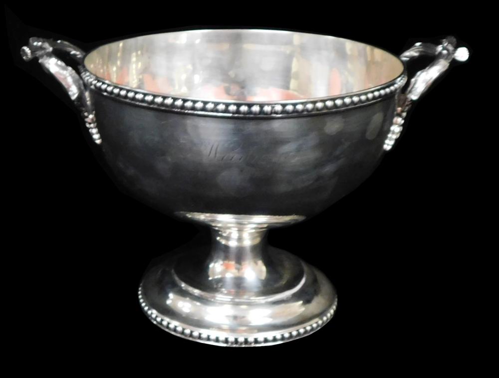 SILVER: BRITTANIA 950 SILVER PEDESTAL