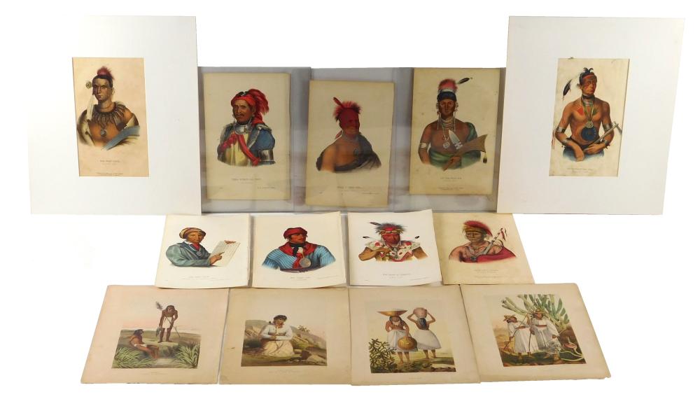 ASSORTMENT OF NATIVE AMERICAN PORTRAITS  2e2a91