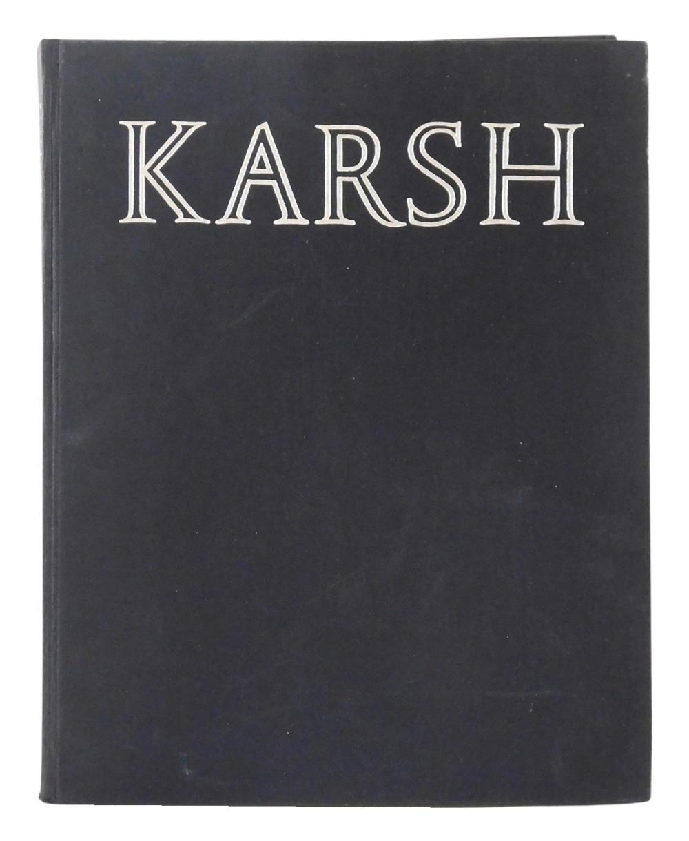 BOOK: (PHOTOGRAPHY) KARSH, YOUSUF,