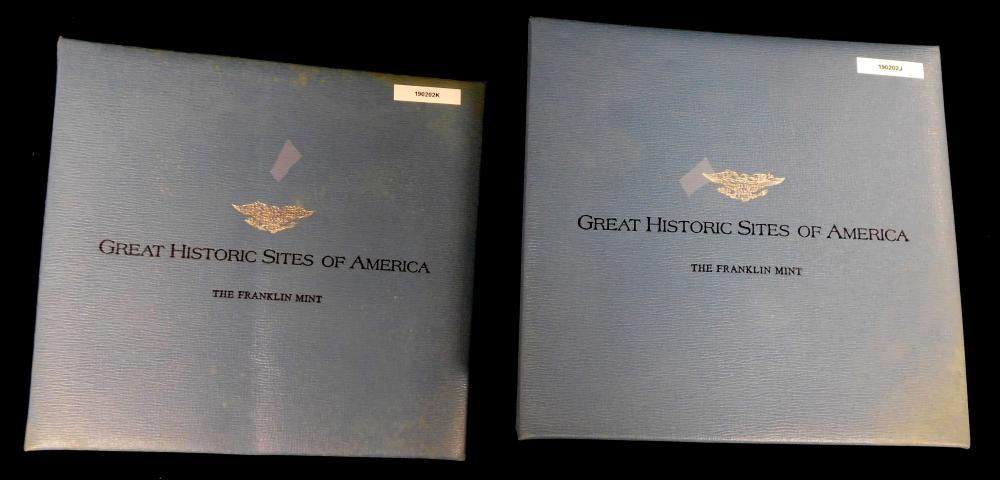 LOT OF TWO FRANKLIN MINT "HISTORIC