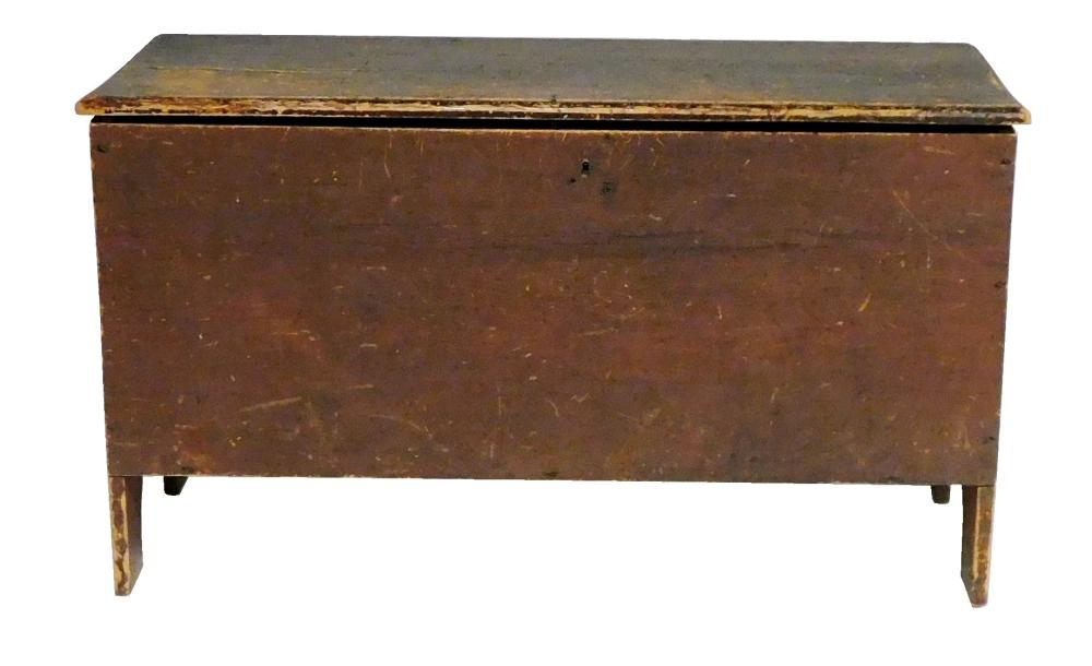 BLANKET CHEST, AMERICAN, LATE 18TH