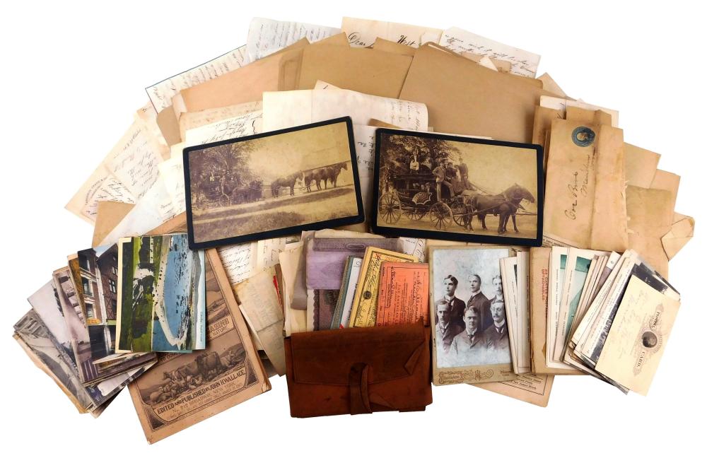 EPHEMERA: FAMILY DOCUMENTS OF VARIOUS