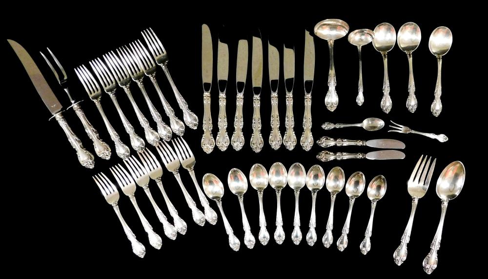 STERLING FORTY PIECES OF GORHAM 2e2d4e