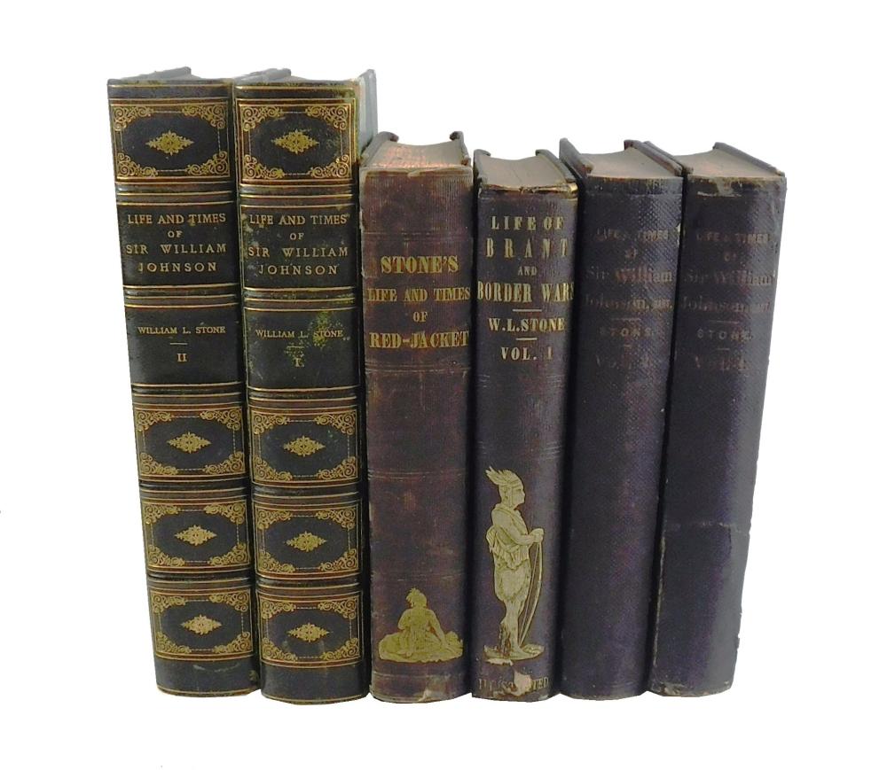 BOOKS SIX VOLUMES BY STONE WILLIAM 2e2d58