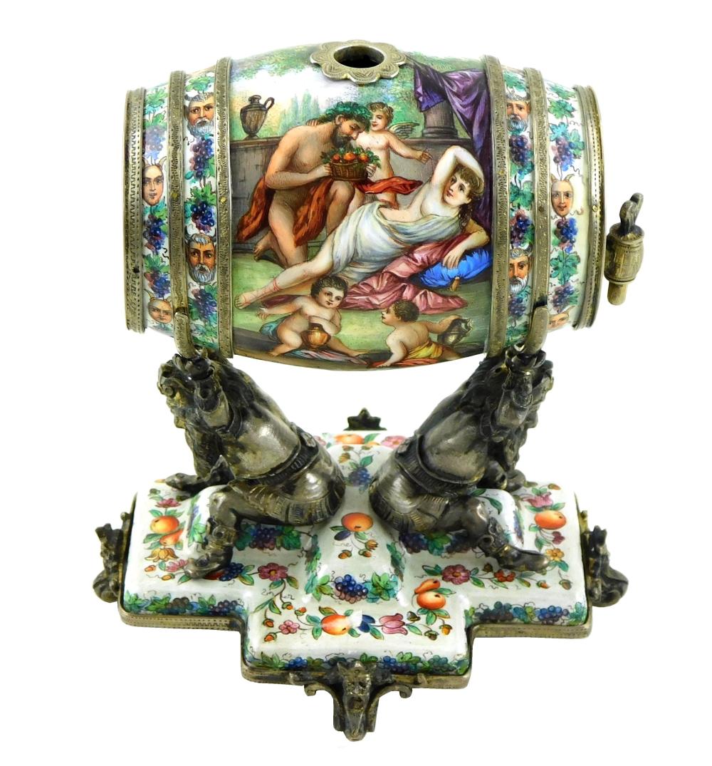 VIENNESE AUSTRIAN SILVER AND ENAMEL 2e2d8d