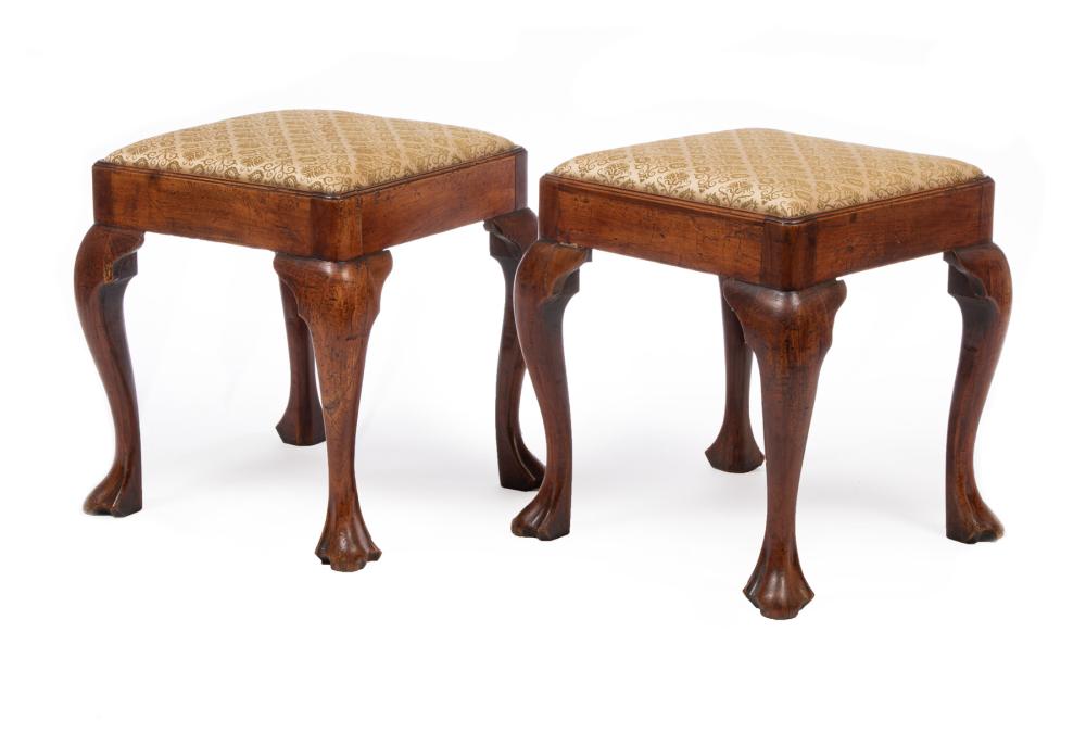 PAIR OF AMERICAN CHIPPENDALE CHERRYWOOD