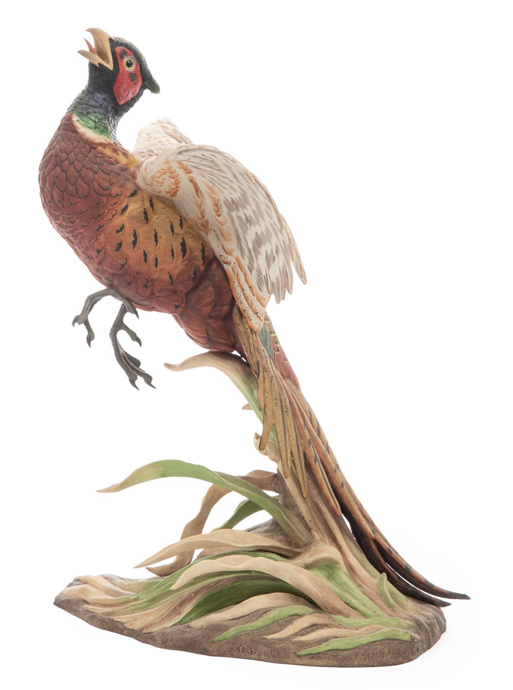 BOEHM PORCELAIN "COMMON PHEASANT"Boehm