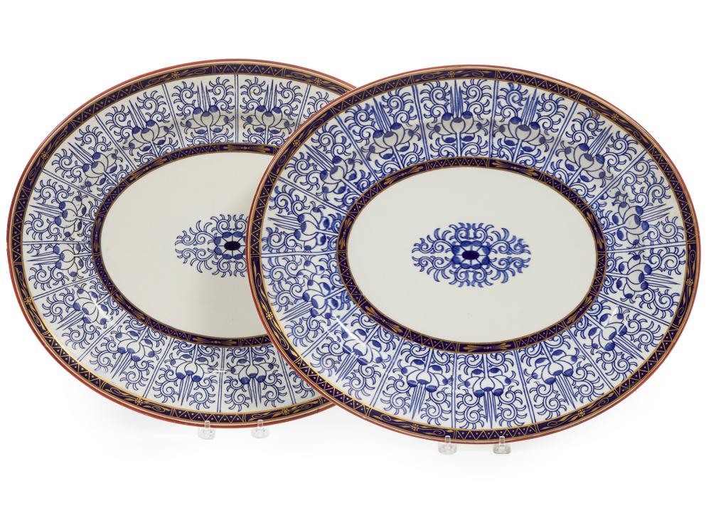 ENGLISH BLUE AND WHITE IRONSTONE