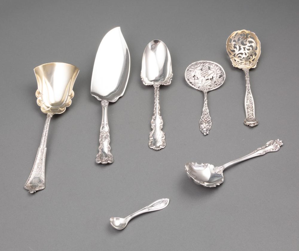 STERLING SILVER FLATWRE SERVING