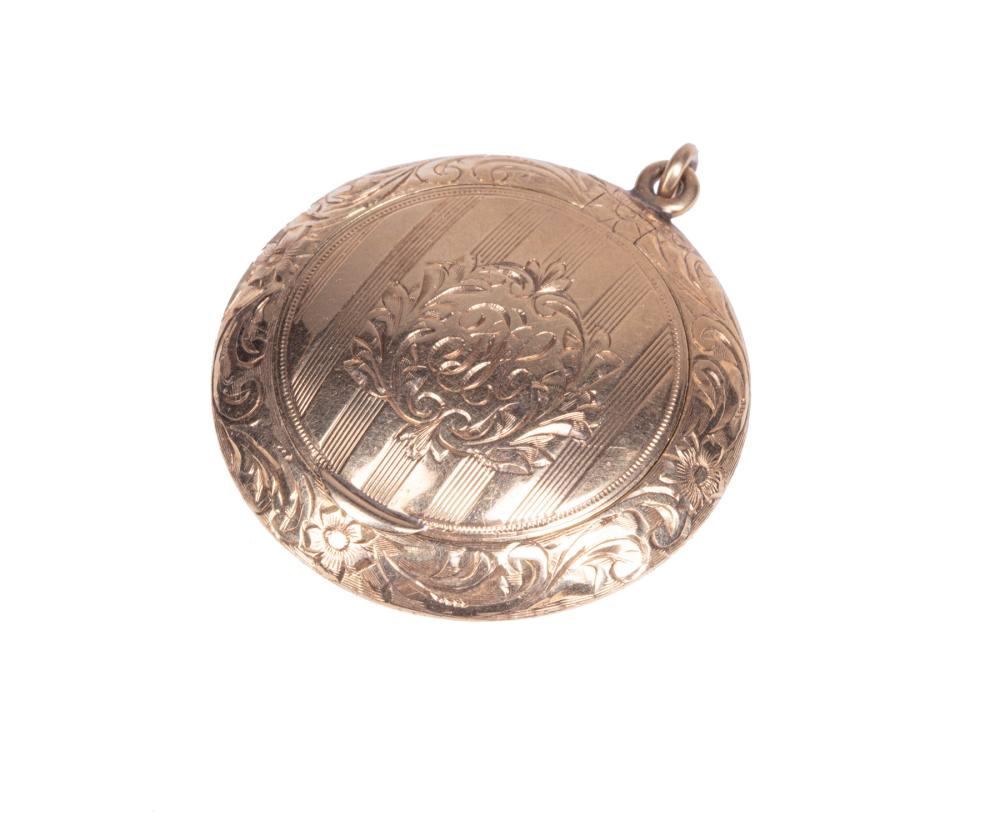 14 KT. YELLOW GOLD COMPACT/PENDANT14