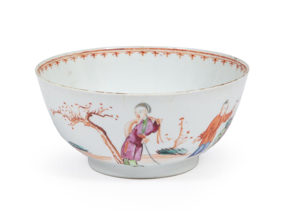 CANTON FAMILLE ROSE PORCELAIN BOWLCanton