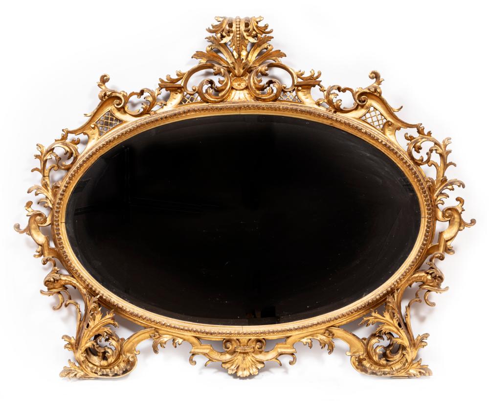 AMERICAN ROCOCO GILTWOOD MIRRORFine 2e3193